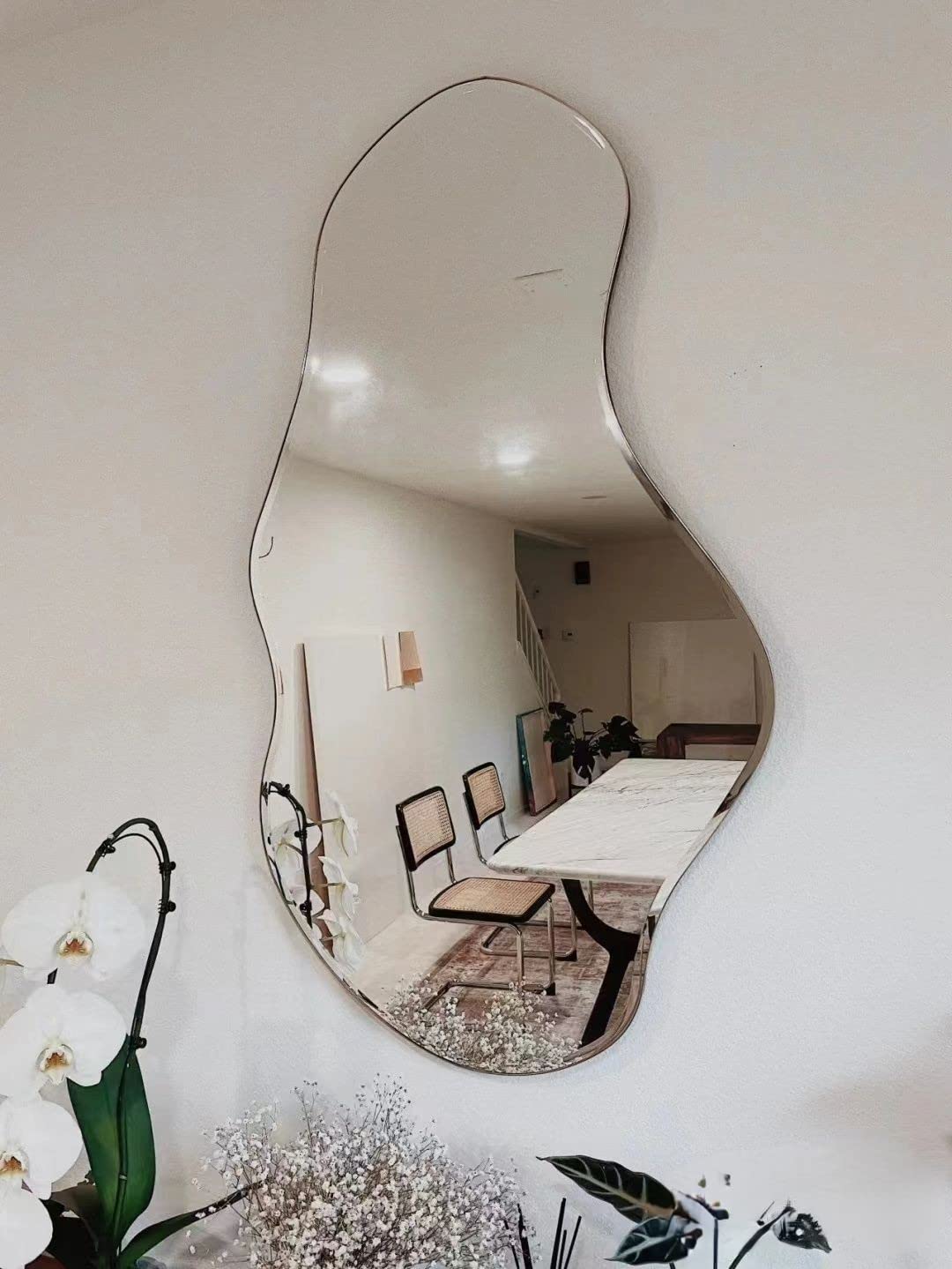 Stading Mirror, irregular Cloudi mirror