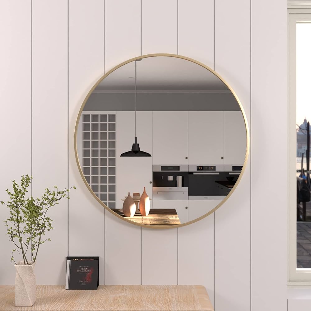 Round Mirror ,36x36 circle Wall Mirror